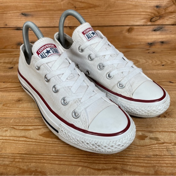 CONVERSE All Star Trainers Size UK 4 Womens White Canvas Lace Up Casual Shoes - Picture 3 of 13